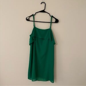 Alice + Olivia Green Mini Dress